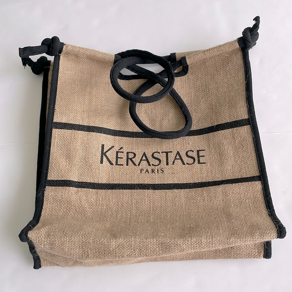 NWOT • Kerastase • Jute Bag